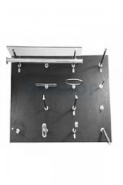 Painel de MDF  preto para Bucha Mag 16