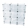 Balcão de vidro modular
