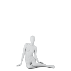 Manequins feminino importado pose sentada chão