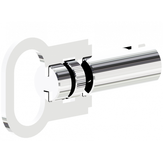 Suporte para tubo oblongo Mag16